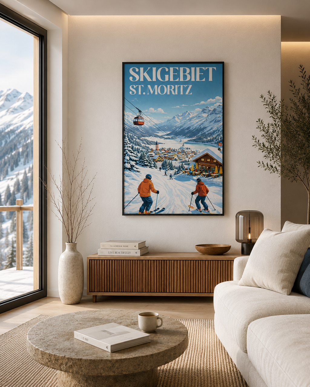 St. Moritz Skigebiet