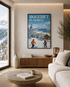 St. Moritz Skigebiet
