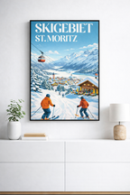 St. Moritz Skigebiet